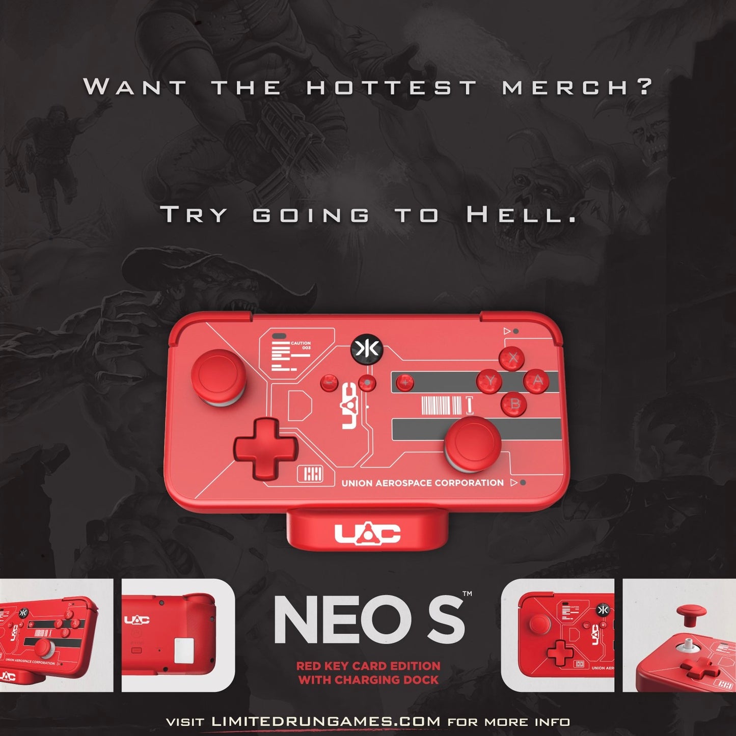 Doom I + II CRKD Neo S Controller