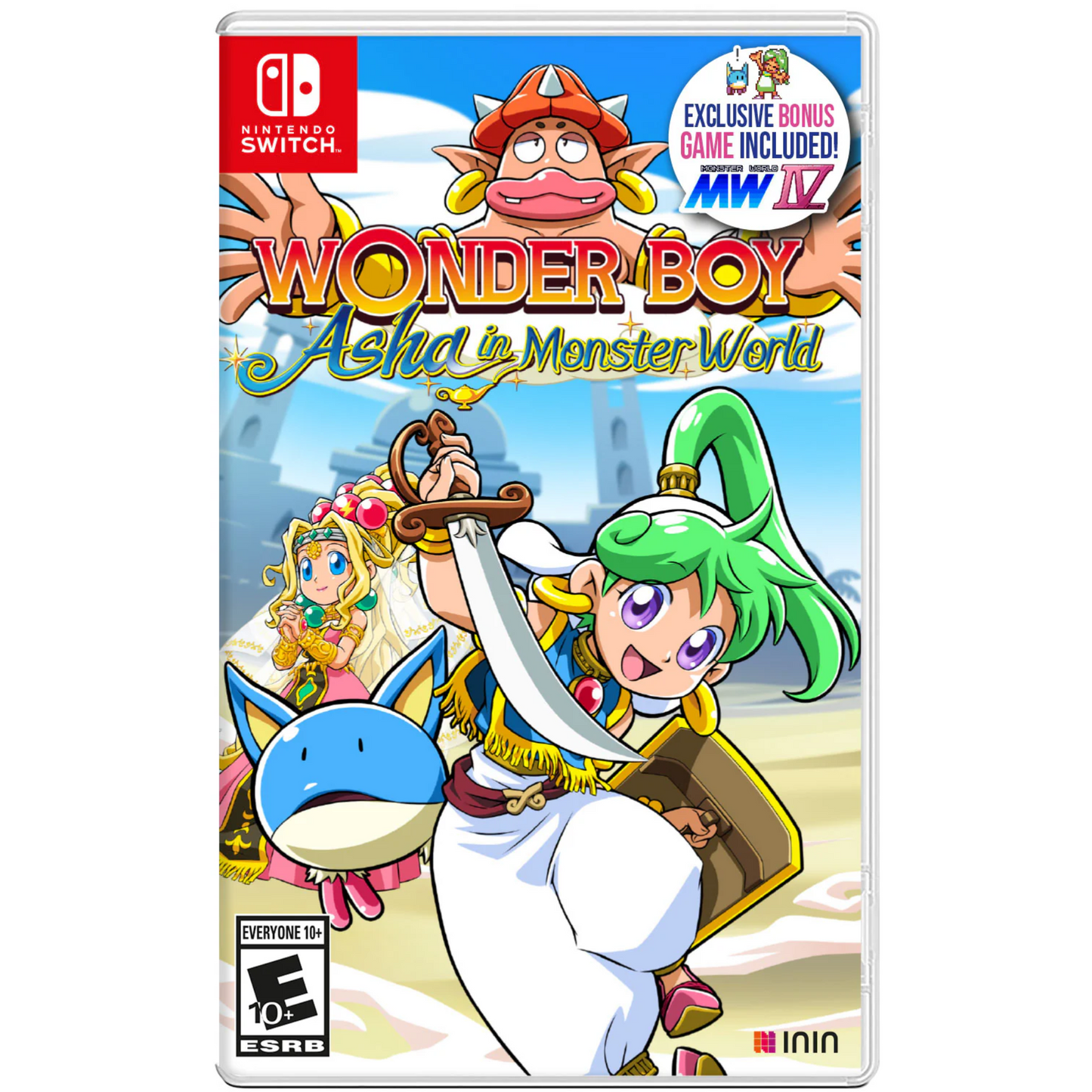 Wonder Boy : Asha in Monster World - Nintendo Switch (PRE-OWNED)