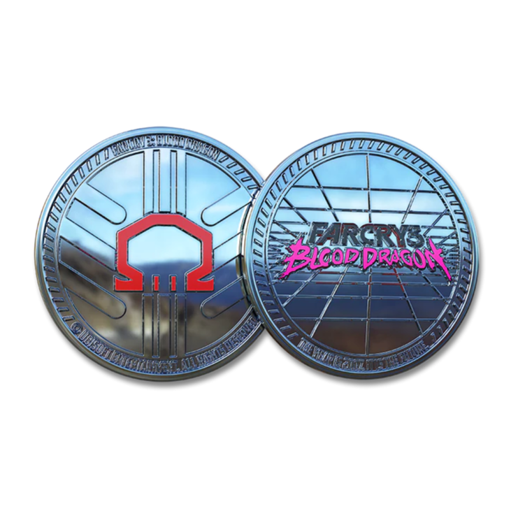 Far Cry 3 - Blood Dragon Chrome Collectible Coin