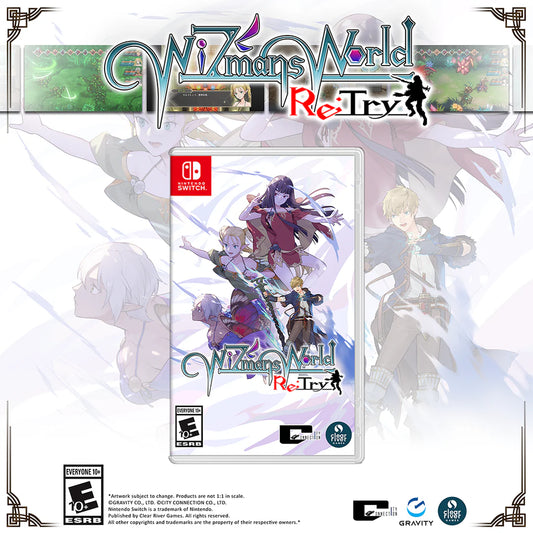 WiZmans World Re;Try - Nintendo Switch (PRE-ORDER)