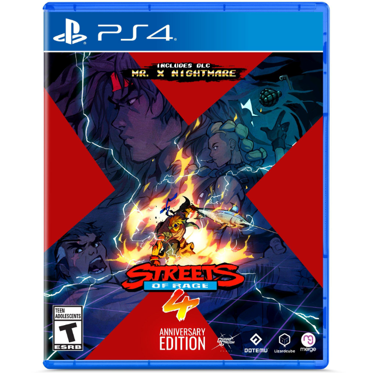 Streets of Rage 4 Anniversary Edition - PlayStation 4 - USED