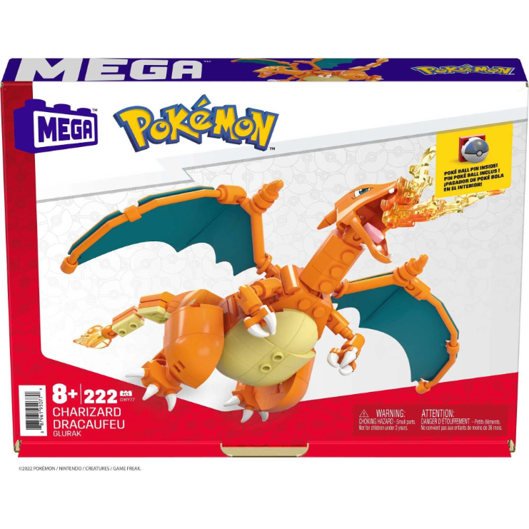 MEGA Pokémon Building Toys Set Charizard