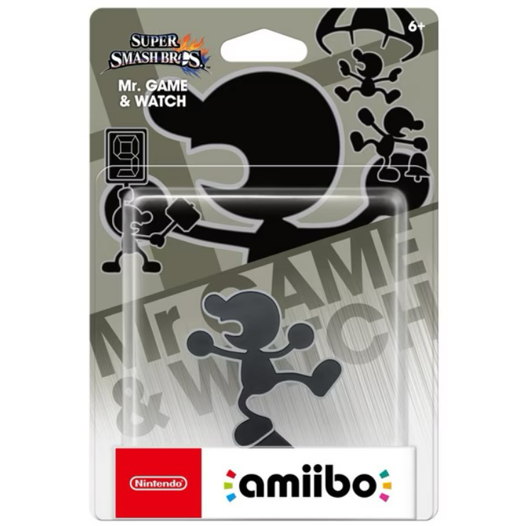 Super Smash Bros. Mr. Game and Watch amiibo - USED