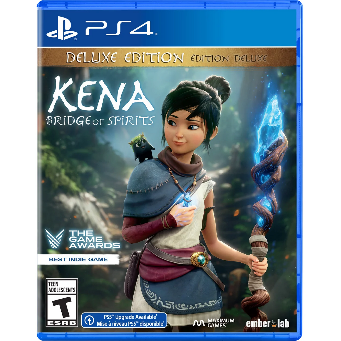 Kena: Bridge of Spirits - Deluxe Edition - PlayStation 4 (Backorder - Expected Week of August 31)