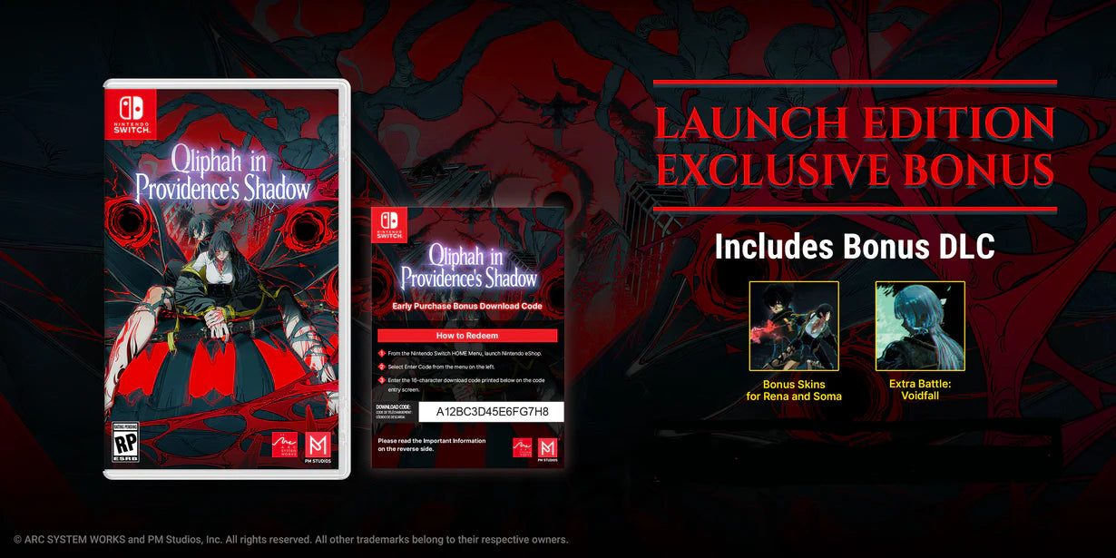 Qliphah in Providence's Shadow - Nintendo Switch (PRE-ORDER)