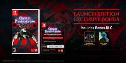 Qliphah in Providence's Shadow - Nintendo Switch (PRE-ORDER)