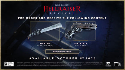 Clive Barker’s Hellraiser: Revival - PlayStation 5 (PRE-ORDER)