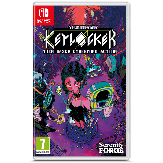 Keylocker | Turn Based Cyberpunk Action [Standard Edition] [EU Import] - Nintendo Switch (PRE-ORDER)