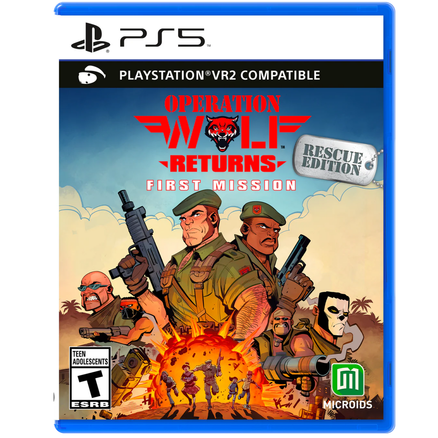 Operation Wolf Returns: First Mission - Rescue Edition - PlayStation 5 (PRE-OWNED)