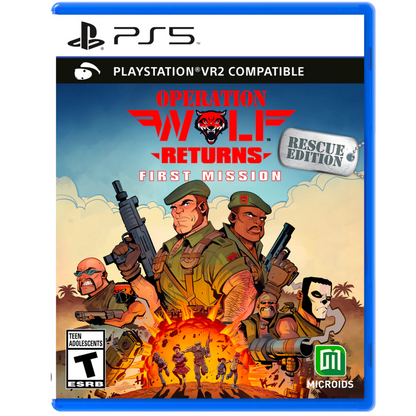 Operation Wolf Returns: First Mission - Rescue Edition - PlayStation 5 (PRE-OWNED)