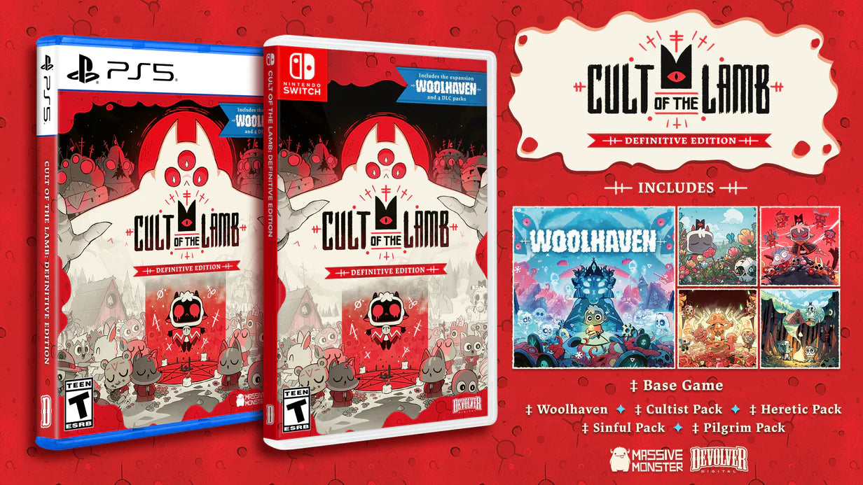 Cult of the Lamb: Definitive Edition - PlayStation 5 (PRE-ORDER)