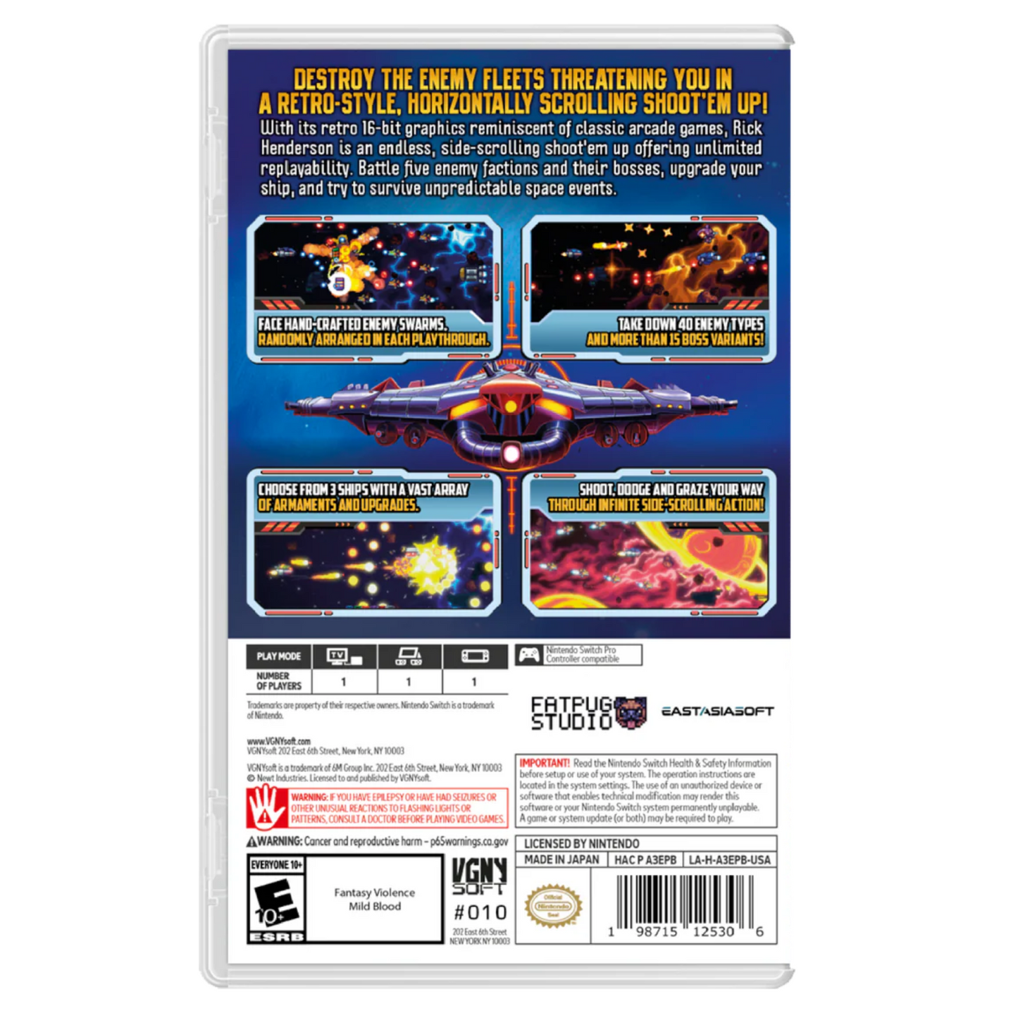 Rick Henderson - Nintendo Switch