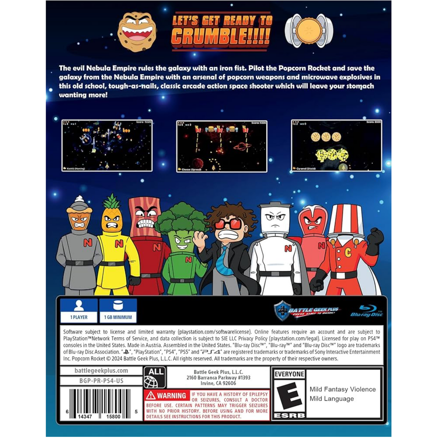 Popcorn Rocket - PlayStation 4