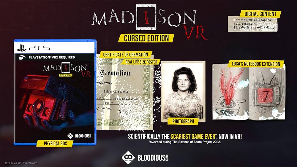 MADiSON VR (PSVR2 REQUIRED) [EU Import] - PlayStation 5