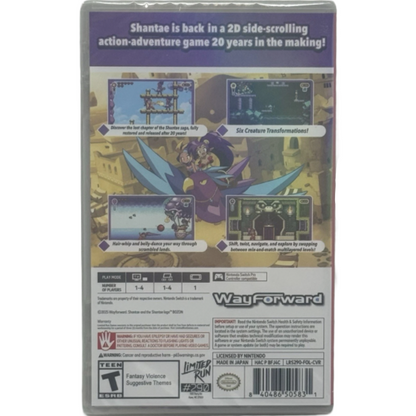 Shantae Advance: Risky Revolution Event Exclusive *Foil Cover* [LRG #290] - Nintendo Switch