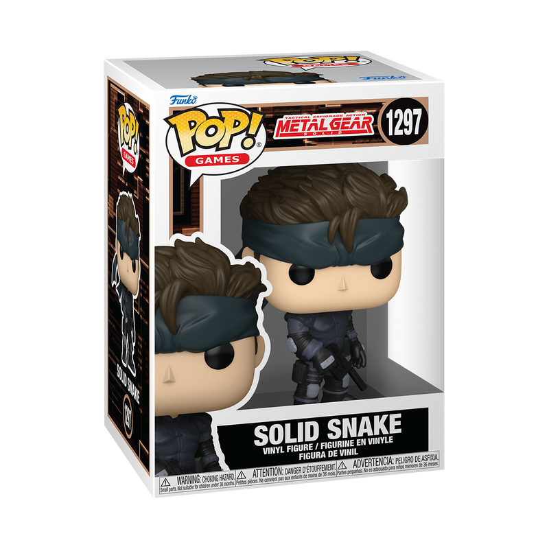 Funko POP! Games: Metal Gear Solid - Solid Snake (PRE-ORDER)