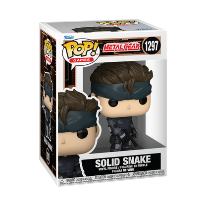 Funko POP! Games: Metal Gear Solid - Solid Snake (PRE-ORDER)