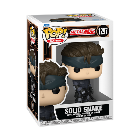 Funko POP! Games: Metal Gear Solid - Solid Snake (PRE-ORDER)