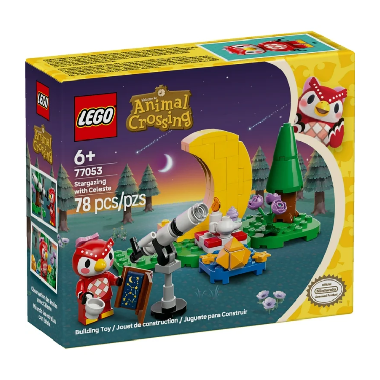 LEGO® Animal Crossing™ Stargazing with Celeste 77053