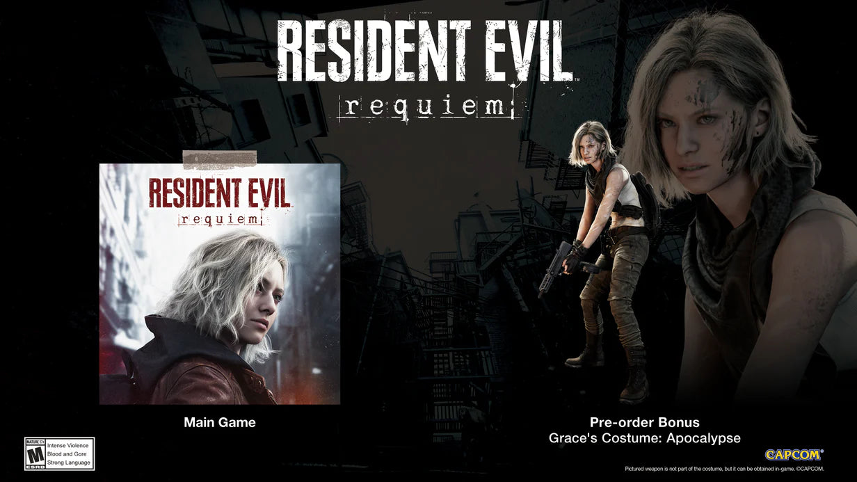 Resident Evil Requiem Deluxe Edition + Steelbook [Game-Key Card] - Nintendo Switch 2 (PRE-ORDER) (FREE USA SHIPPING)