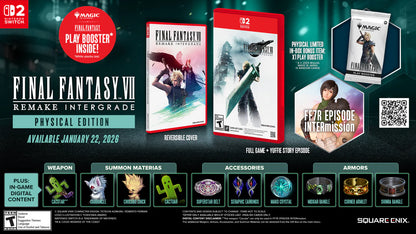 Final Fantasy VII Remake Intergrade (Game-Key Card) - Nintendo Switch 2
