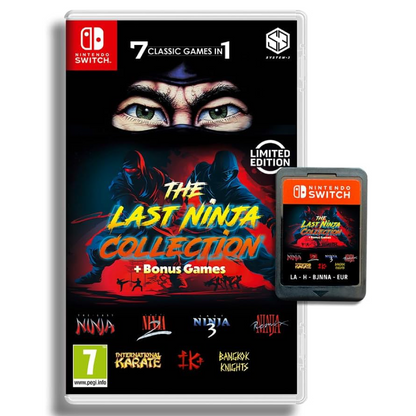 The Last Ninja Collection + Bonus Games [EU Import] - Nintendo Switch (Backorder - Expected June)