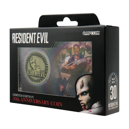 Resident Evil - 30th Anniversary Presentation Coin Antique Brass Edition (PRE-ORDER)