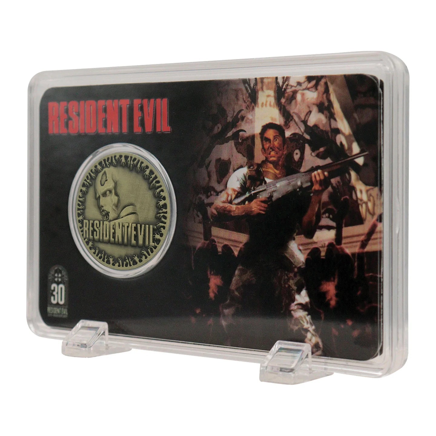 Resident Evil - 30th Anniversary Presentation Coin Antique Brass Edition (PRE-ORDER)