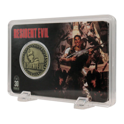Resident Evil - 30th Anniversary Presentation Coin Antique Brass Edition (PRE-ORDER)