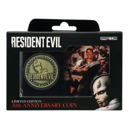Resident Evil - 30th Anniversary Presentation Coin Antique Brass Edition (PRE-ORDER)