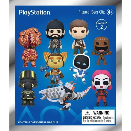 PlayStation Series 2 3D Foam Bag Clip (Random Single) (PRE-ORDER)