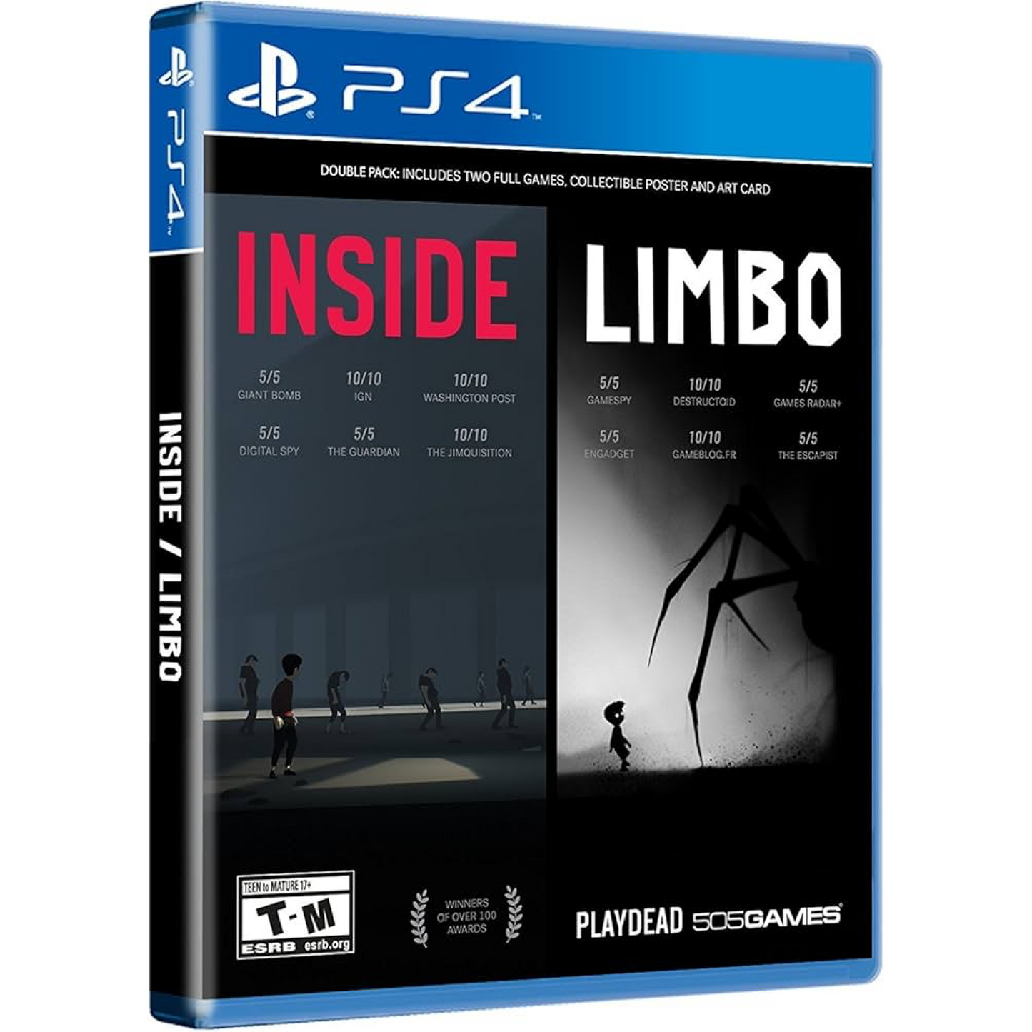 INSIDE / LIMBO Double Pack - PlayStation 4 (Backorder - Expected June 2026)