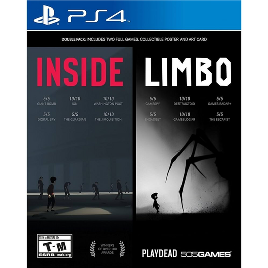 INSIDE / LIMBO Double Pack - PlayStation 4 (Backorder - Expected June 2026)