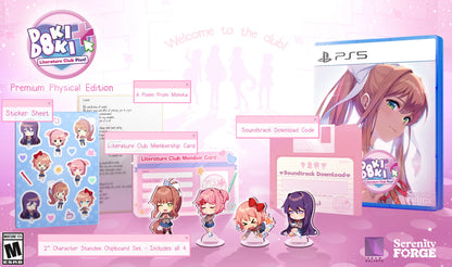 Doki Doki Literature Club Plus! [Premium Physical Edition] - PlayStation 5 (Backorder - Expected Week of June 15)