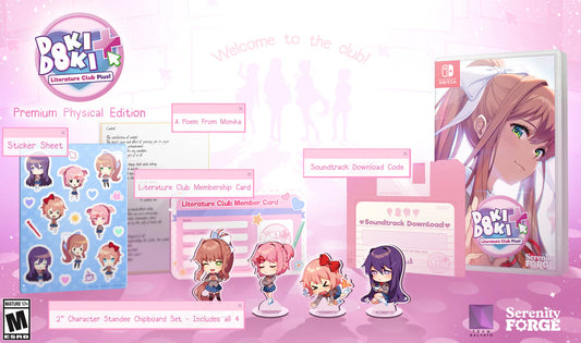 Doki Doki Literature Club Plus! [Premium Physical Edition] - Nintendo Switch