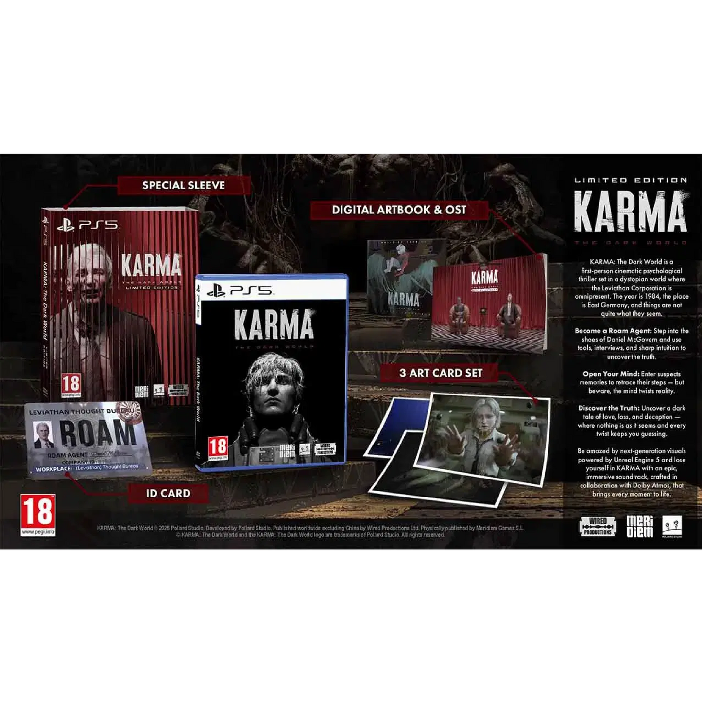 Karma: The Dark World [Limited Edition] [EU Import] - PlayStation 5 (Backorder - Expected June 2026)