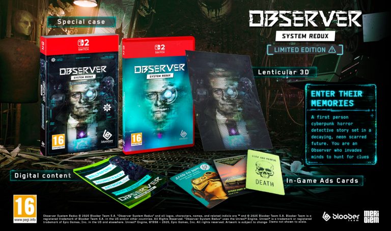 Observer: System Redux [Limited Edition] [EU Import] - Nintendo Switch 2 (PRE-ORDER)