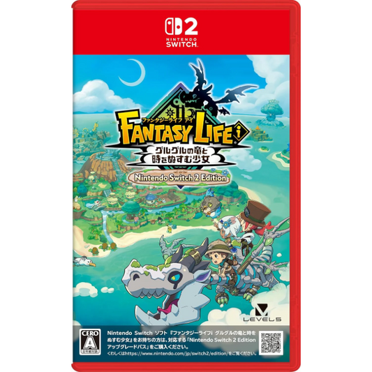 Fantasy Life i: The Girl Who Steals Time (JPN Import - Multi-Language) - Nintendo Switch 2