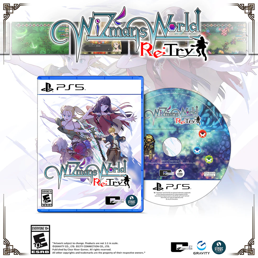 WiZmans World Re;Try - PlayStation 5 (PRE-ORDER)