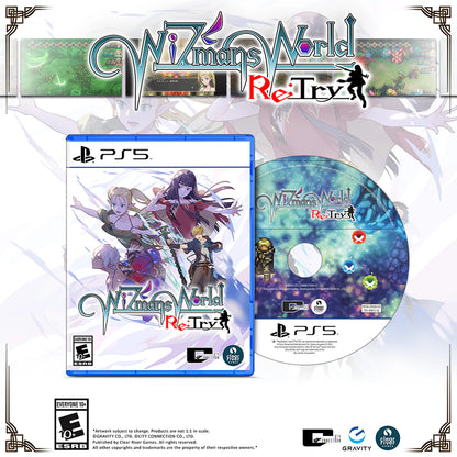 WiZmans World Re;Try - PlayStation 5 (PRE-ORDER)