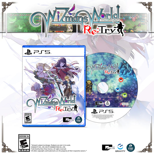 WiZmans World Re;Try - PlayStation 5 (PRE-ORDER)