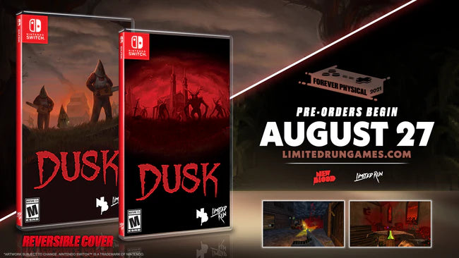 DUSK [LRG #118] - Nintendo Switch (Backorder - Expected Week of July 13)