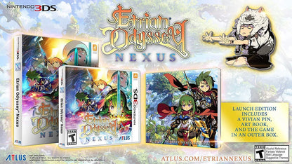 Etrian Odyssey Nexus [Launch Edition] - 3DS (Backorder - Expected August 2026)