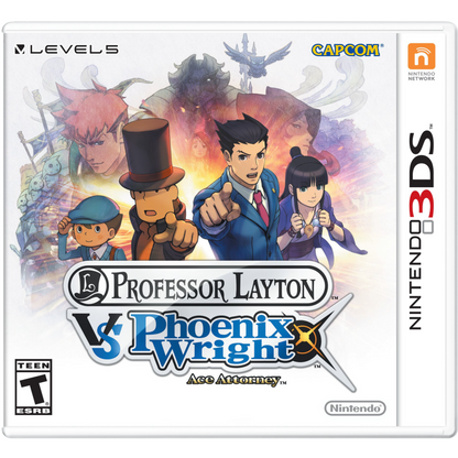 Professor Layton vs Phoenix Wright Ace Attorney - Nintendo 3DS (Backorder - Expected August 2026)