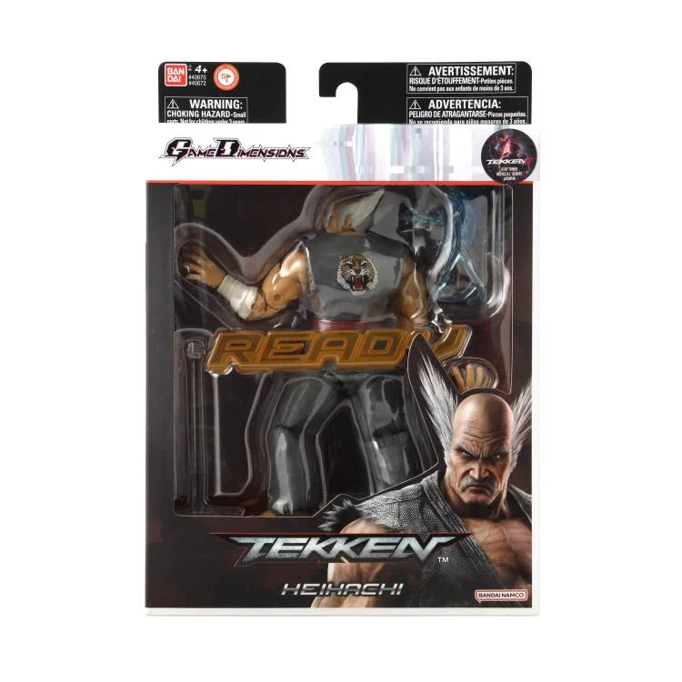 Tekken 7 GameDimensions Heihachi Mishima 8" Action Figure