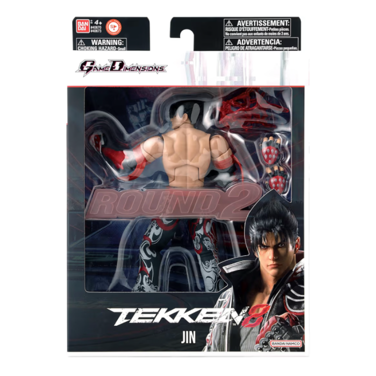Tekken 8 GameDimensions Jin Kazama 8" Action Figure