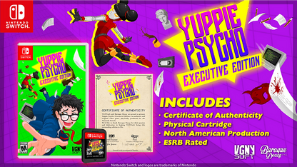 Yuppie Psycho: Executive Edition [Standard Edition] - Nintendo Switch