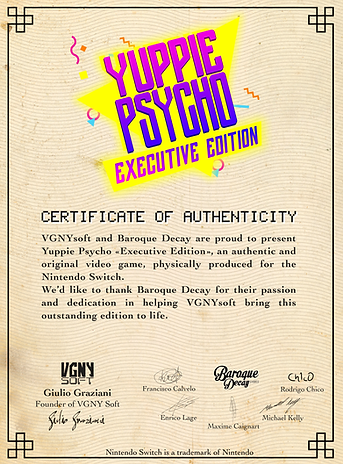 Yuppie Psycho: Executive Edition [Standard Edition] - Nintendo Switch