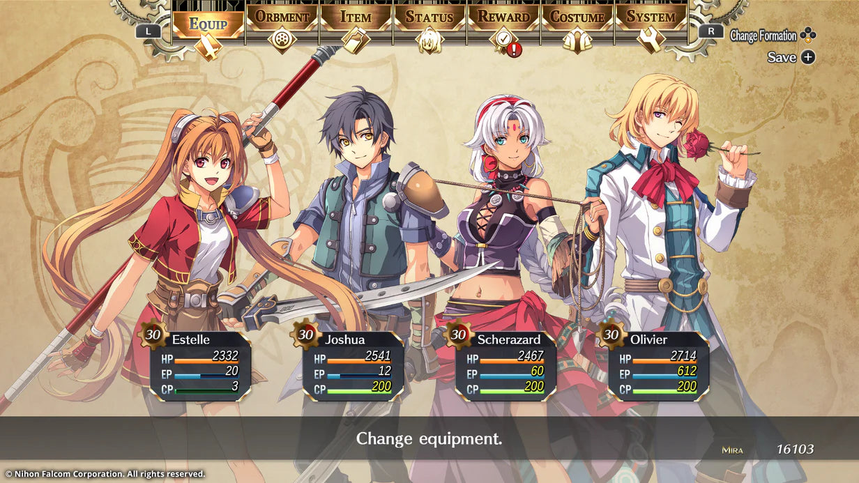 Trails in the Sky 1st Chapter - Nintendo Switch