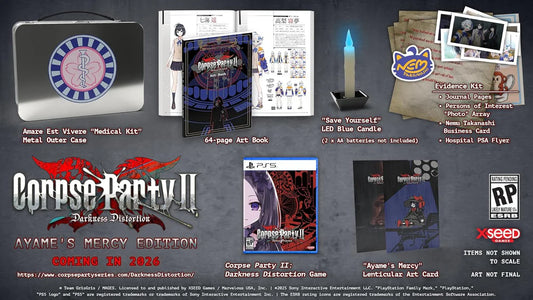 Corpse Party 2: Darkness Distortion Ayame’s Mercy Limited Edition - PlayStation 5 (PRE-ORDER)